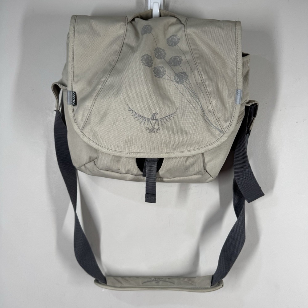 Osprey Flap Jill Mini Gorpcore Small Messenger Shoulder Crossbody Bag Gray 9L